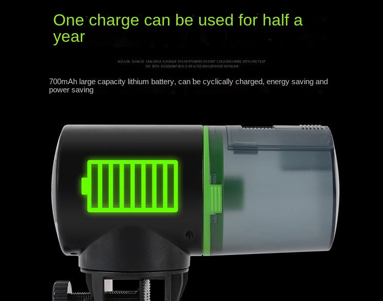 Automatic Fish Tank Feeder with Timed Dispense