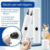 Rechargeable Electric Pet Nail Grinder with LED Light