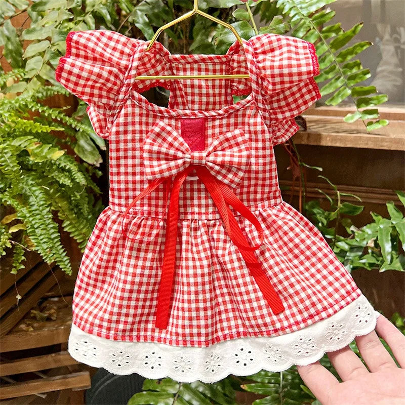 Floral Summer Princess Dress for Small Dogs and Cats