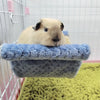 Hamac-Lit Doublement Doux pour Petits Animaux
