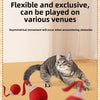 Interactive Automatic Rolling Cat Toy with Tail
