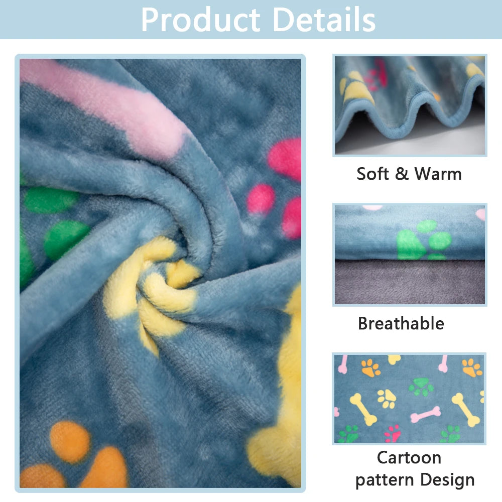 Waterproof Pet Blanket – Warm, Breathable & Machine Washable