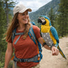 Breathable Parrot Flight Suit with Poop Pocket