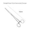Stainless Steel Locking Hemostatic Forceps with Serrated Jaws