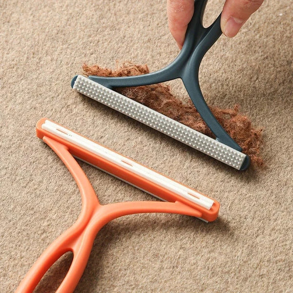 2-in-1 Double-Sided Pet Hair Remover & Fabric Shaver