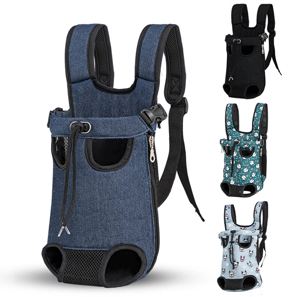Adjustable Pet Carrier Backpack for Small Dogs and Cats