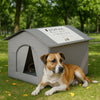 Foldable Waterproof Insulated Cat House with Thermal Lining
