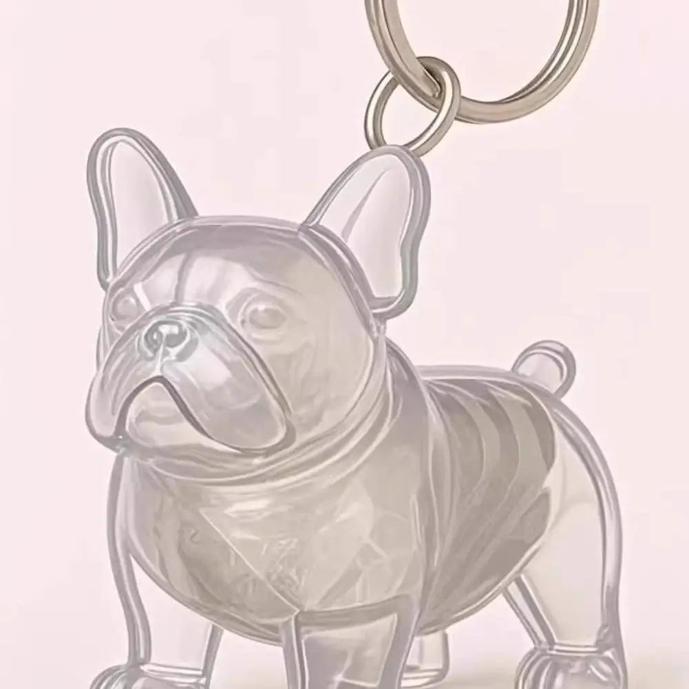 Pet Hair Keepsake Keychain – Memorial Pendant for Dog & Cat Fur