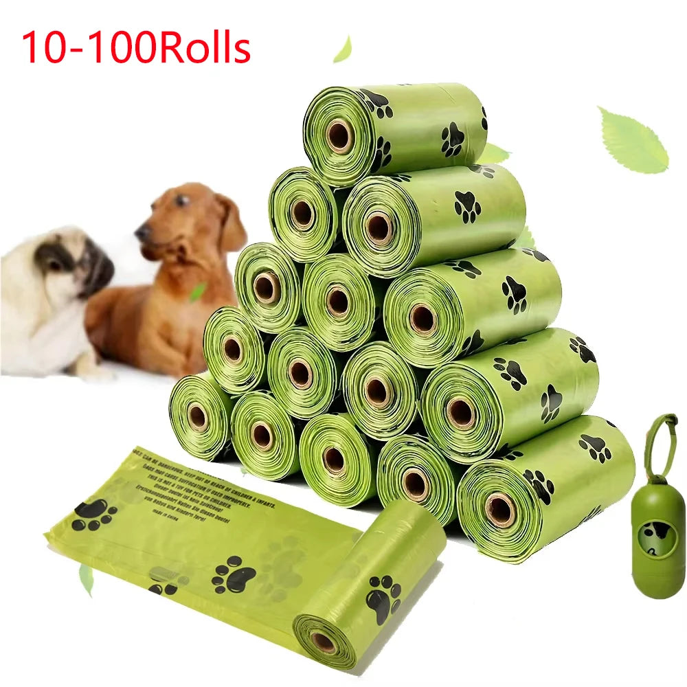 Biodegradable Dog Poop Bags with Leak-Proof Design