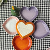 Heart-Shaped Ceramic Pet Bowl – Anti-Vomiting Slow Feeder for Small Cats & Dogs