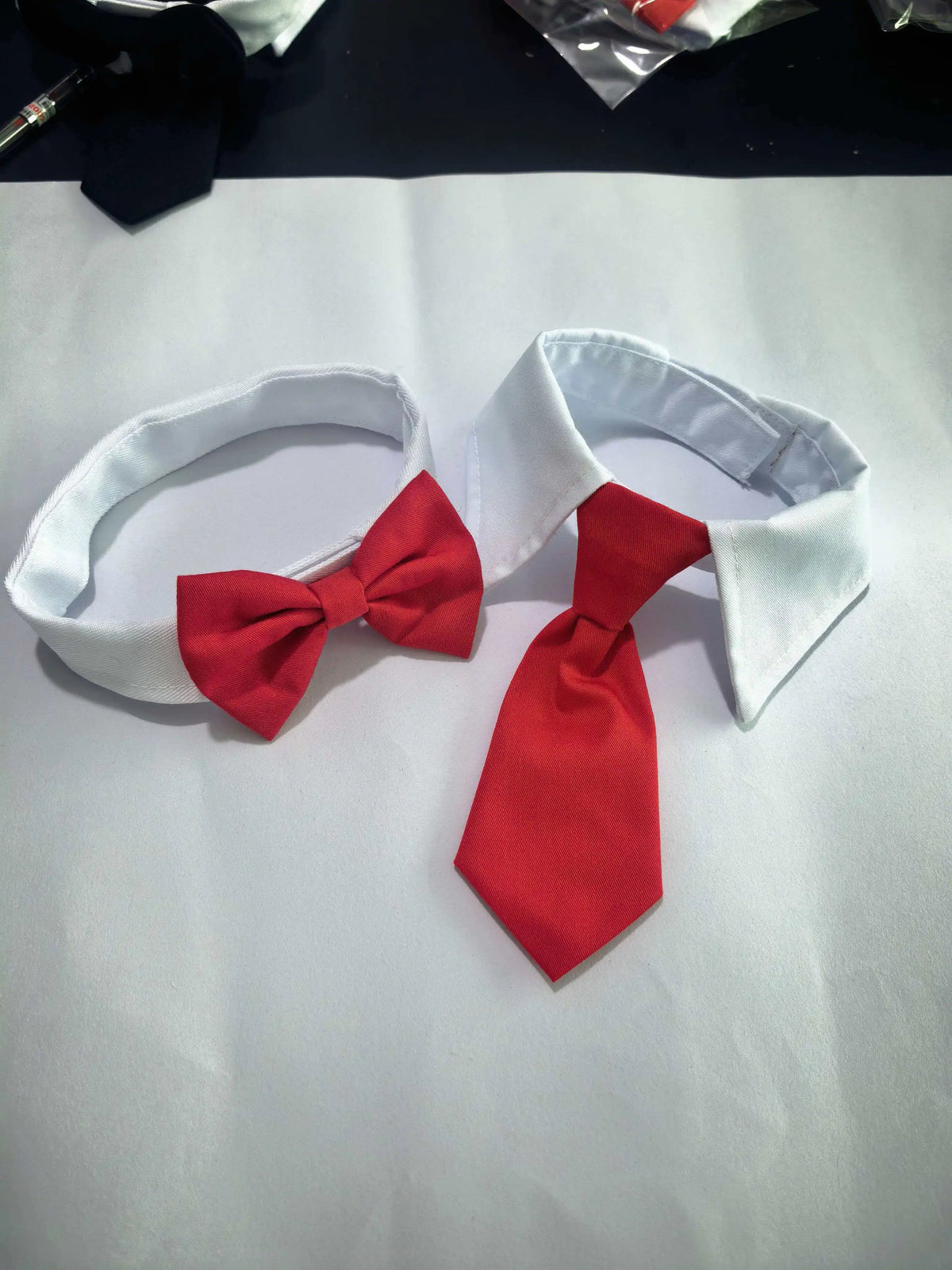 Adjustable Bow Tie Collar for Cats and Small Dogs