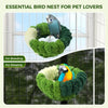 Nid Douillet en Peluche pour Petits Oiseaux
