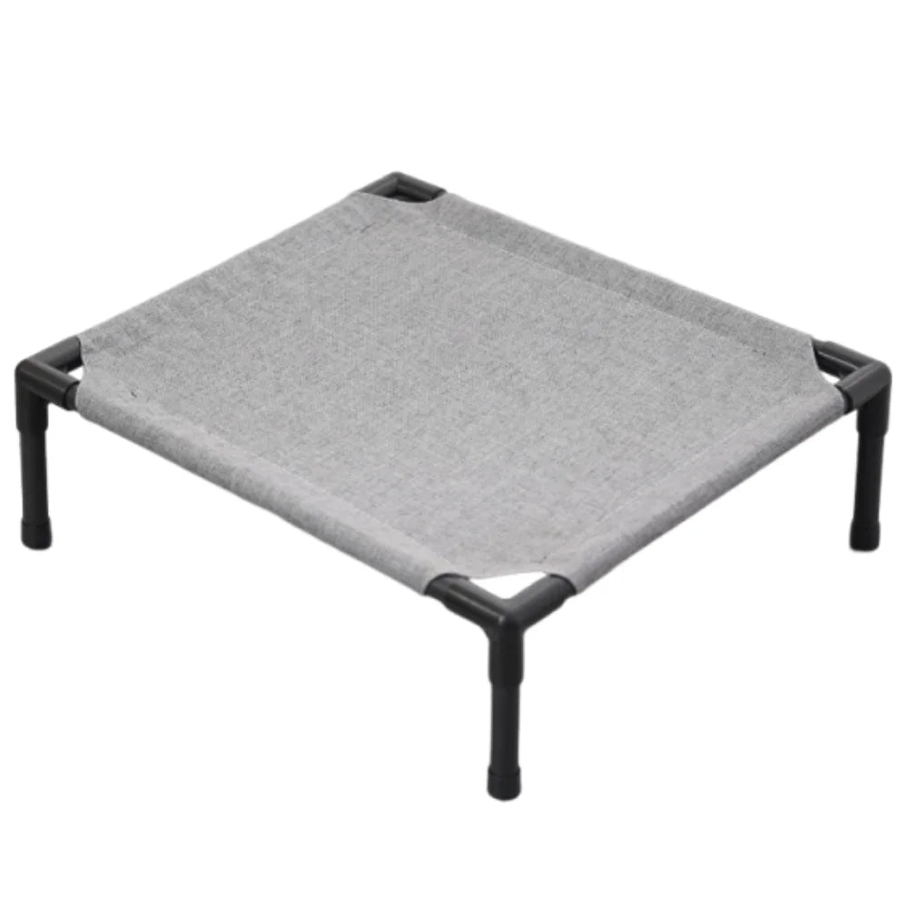 Elevated Pet Bed with Detachable Frame and Breathable Mesh