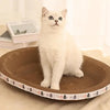 Grattoir pour chat en carton ondulé rond