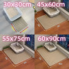 Double-Layer Waterproof Cat Litter Mat with Non-Slip Backing