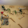 Cat Scratching Post with Sisal and Wood
