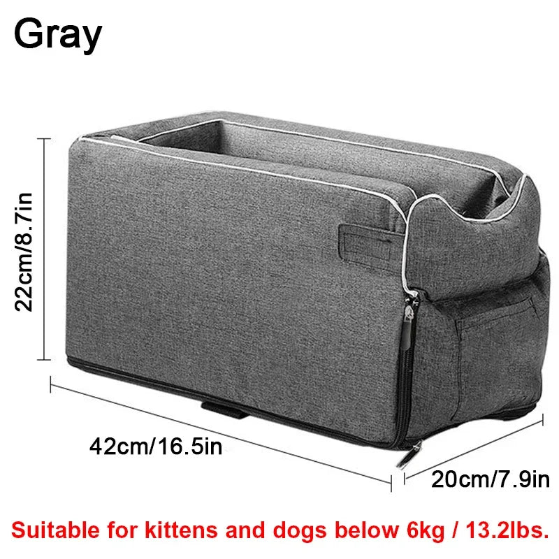 Portable Car Safety Seat for Small Dogs and Cats