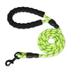 Reflective Dog Leash with Padded Handle - Heavy Duty Double Rope