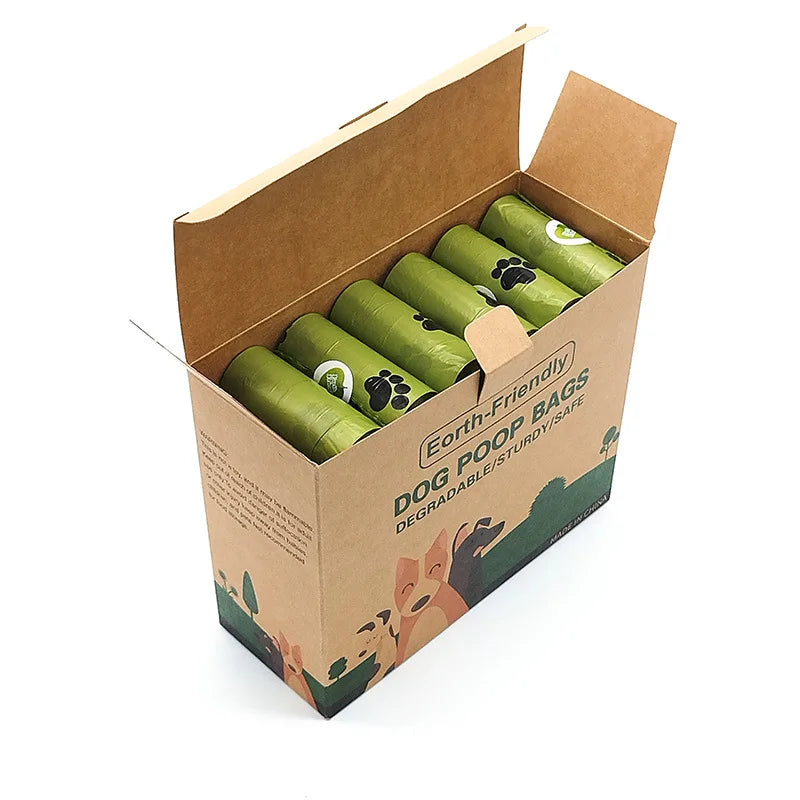 Eco-Friendly Biodegradable Dog Poop Bags with Dispenser