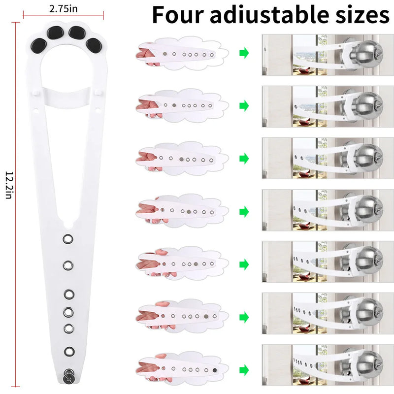 Cat Door Latch Gate Lock Adjustable Plastic Gate Holder