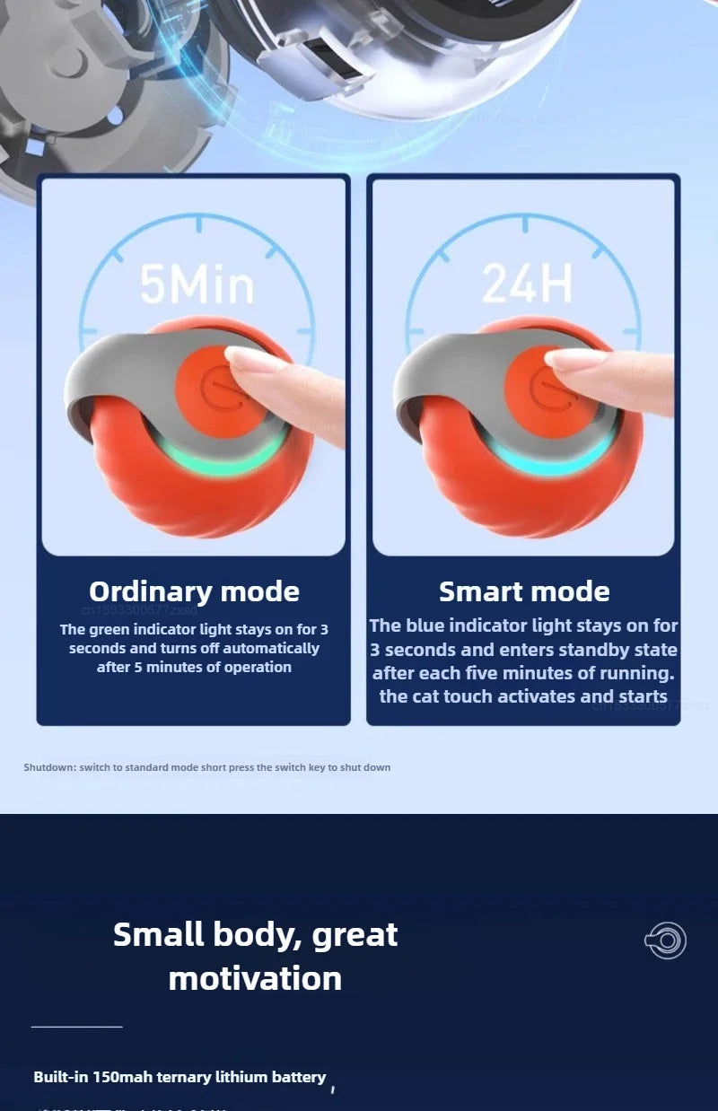 Xiaomi Interactive Cat Toy Ball USB Rechargeable Tail Toy