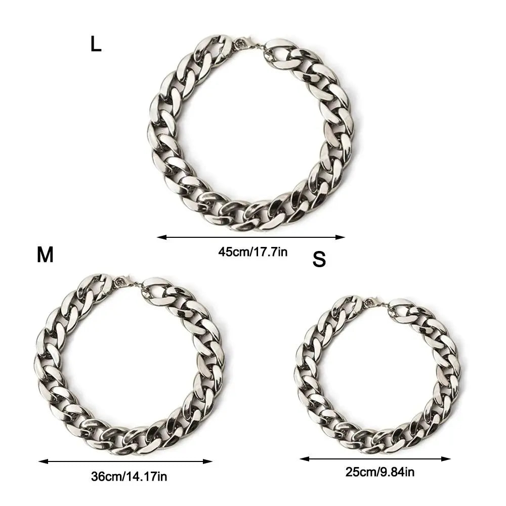 Adjustable Gold Chain Pet Necklace for Cats and Dogs
