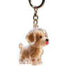 Cartoon Dog Transparent Acrylic Keychain