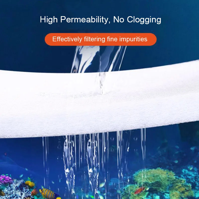 Éponge de filtration biochimique pour aquarium