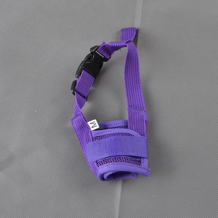 Muselière en Maille Respirante pour Chien - Ajustable & Confortable
