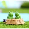 Mini Resin Frog Figurines for Fairy Garden & Terrarium Decor