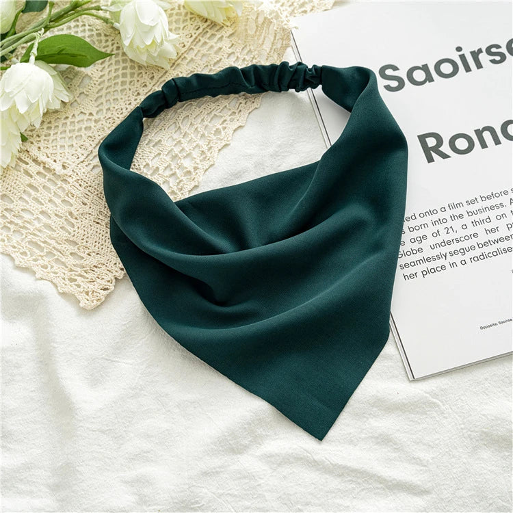 Bohemian Paisley Print Triangle Head Scarf