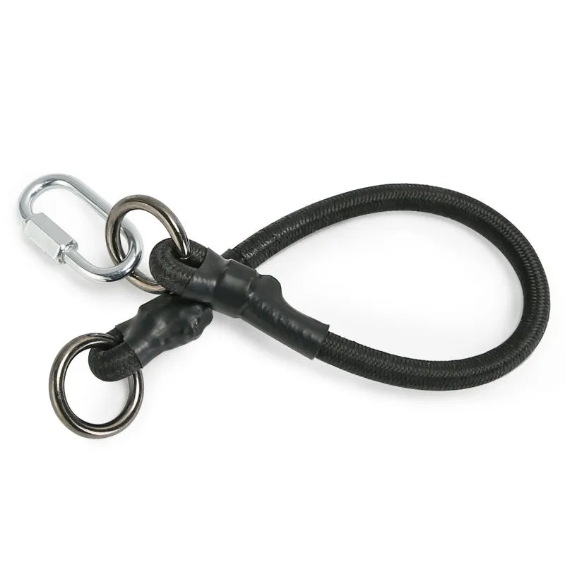 45cm Nylon Dog Leash Extender with Quick-Release Buckle