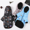 Fleece-Lined Hooded Coat for Dogs and Cats