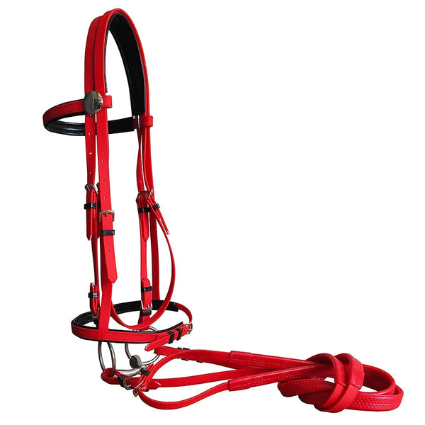 Robustes PVC-Stirnband und Zaumzeug