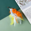 Interactive Cat Feather Toy with Bell