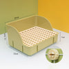 Rabbit Litter Box Corner Toilet for Small Pets