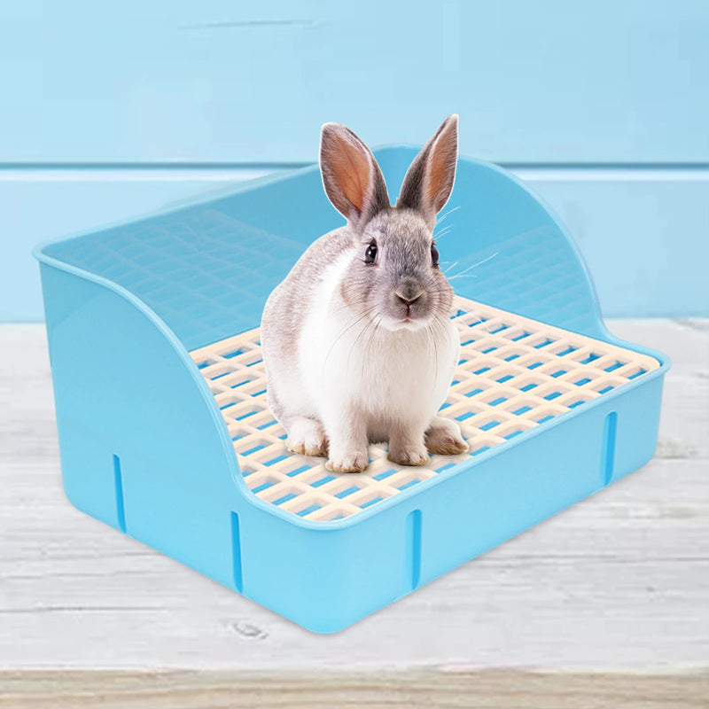 Rabbit Litter Box Corner Toilet for Small Pets