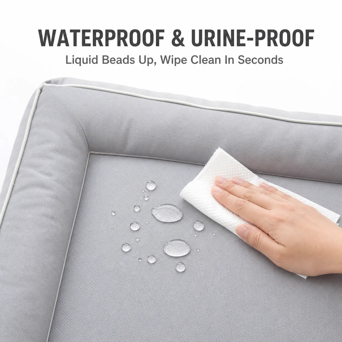 Durable Waterproof Dog Mat with Non-Slip Base