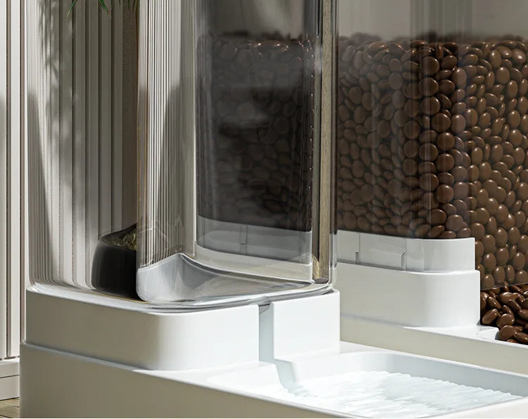Schwerkraft-Futter- & Wasserspender für Haustiere