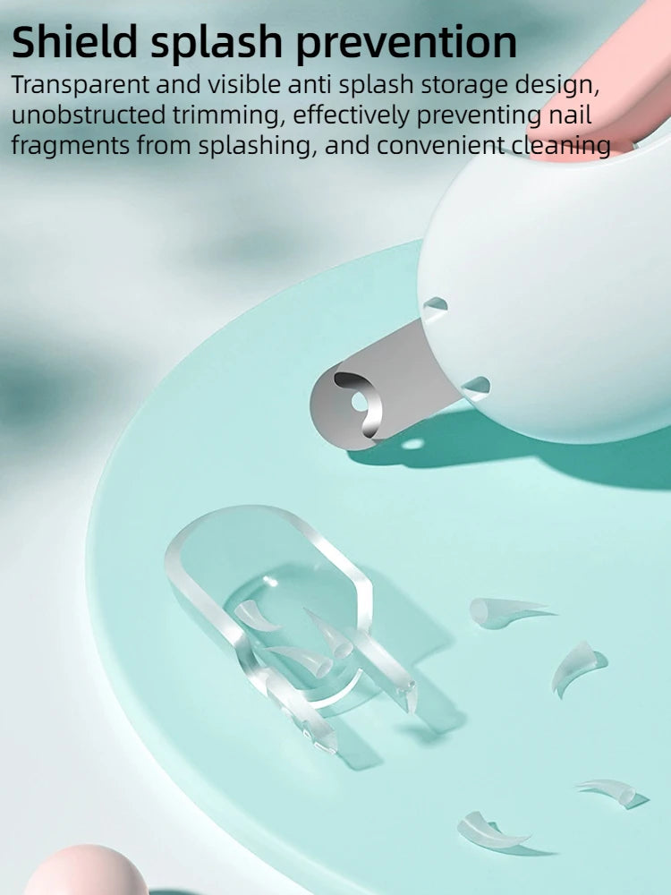 Adjustable Pet Nail Clipper with Anti-Splash Guard and Nail File