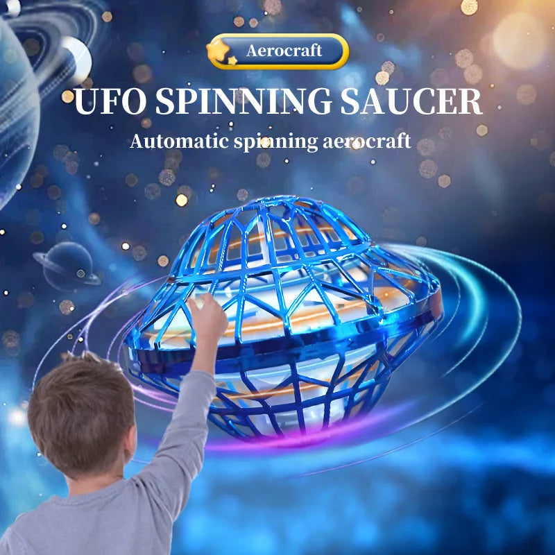 Glowing LED Flying Ball Boomerang Toy