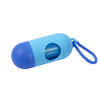 Capsule-Shaped Dog Waste Bag Dispenser with Clip