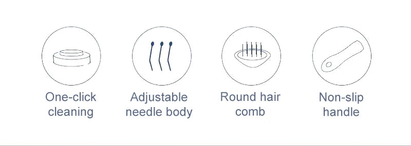Self-Cleaning Pet Grooming Brush