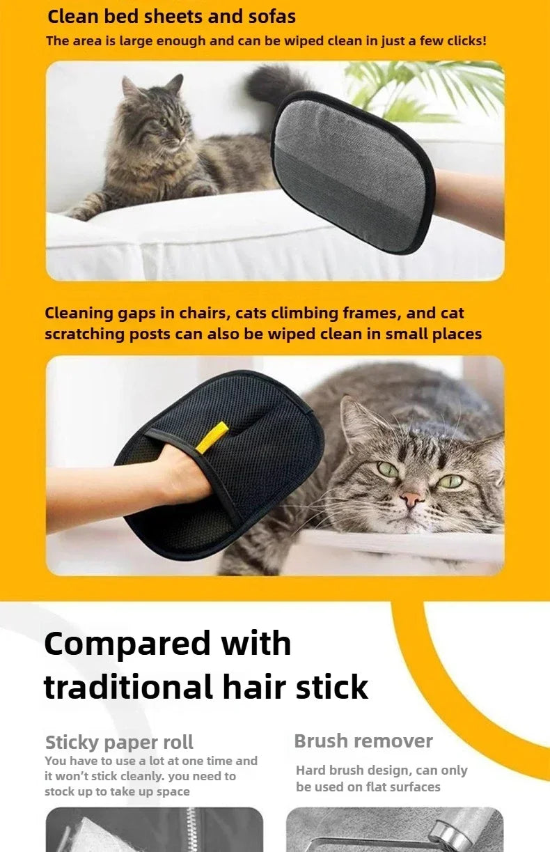 Entenhaarungs-Handschuhe für Hunde & Katzen