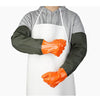 Extended Waterproof Rubber Gloves for Dishwashing, Car Washing & Labor Tasks