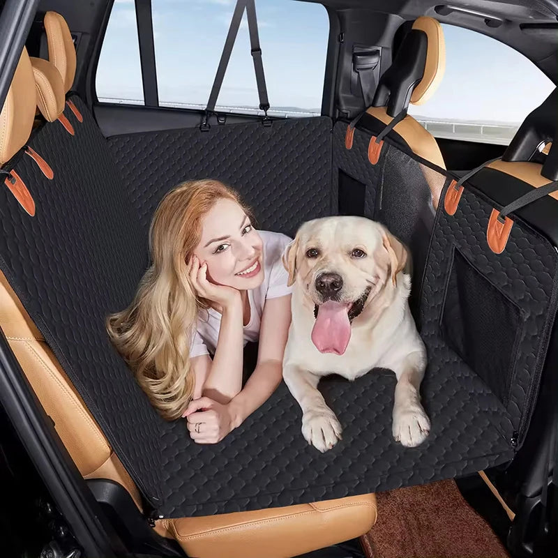 Housse de protection pour siège arrière et hamac pour chien