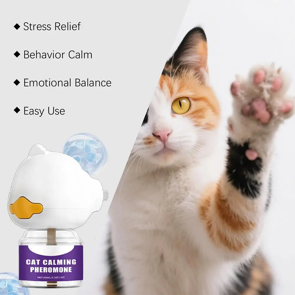 Cat Pheromone Diffuser – Calming Plug-in for Anxiety & Stress Relief