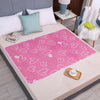 Waterproof Cartoon Bed Protector Pad for Kids and Adults