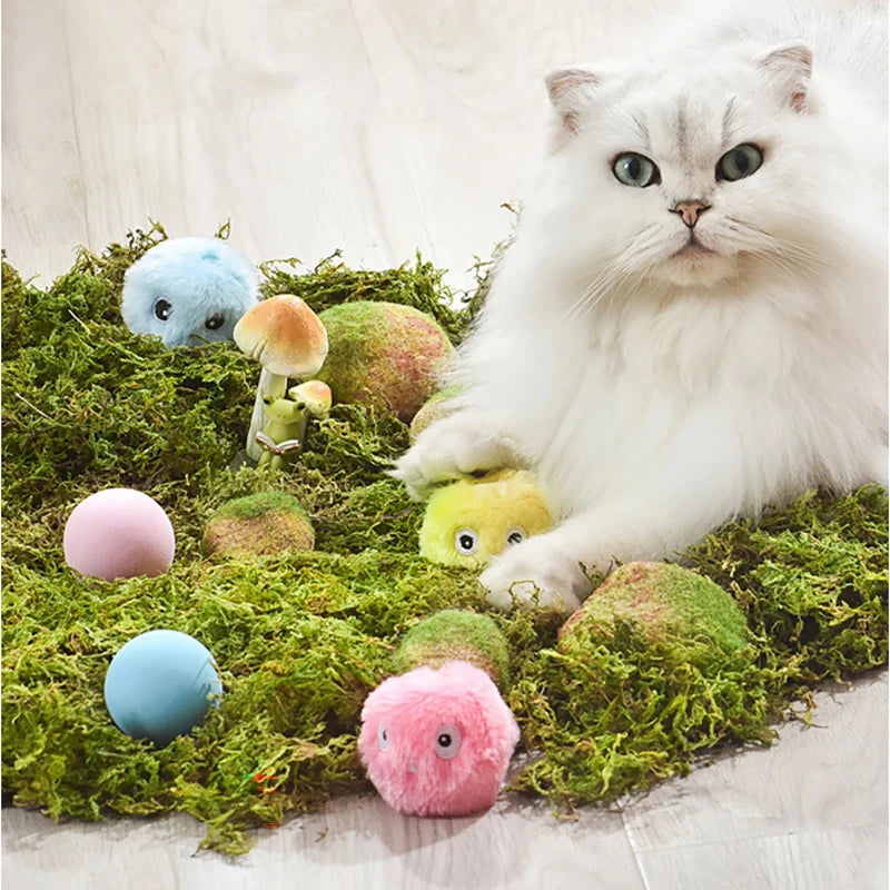 Balle Interactive à la Catnip pour Chats
