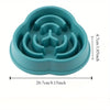 Anti-Spill Slow Feeder Dog Bowl